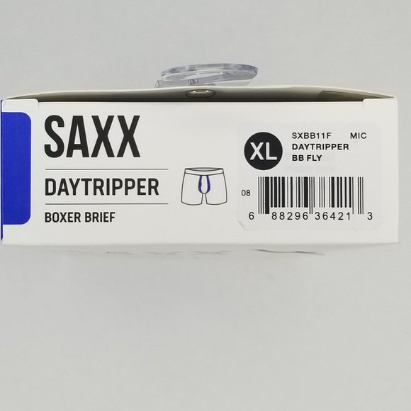 Saxx Mens Camo Boxer Briefs Size XL Ballpark Pouch - Picture 5 of 6